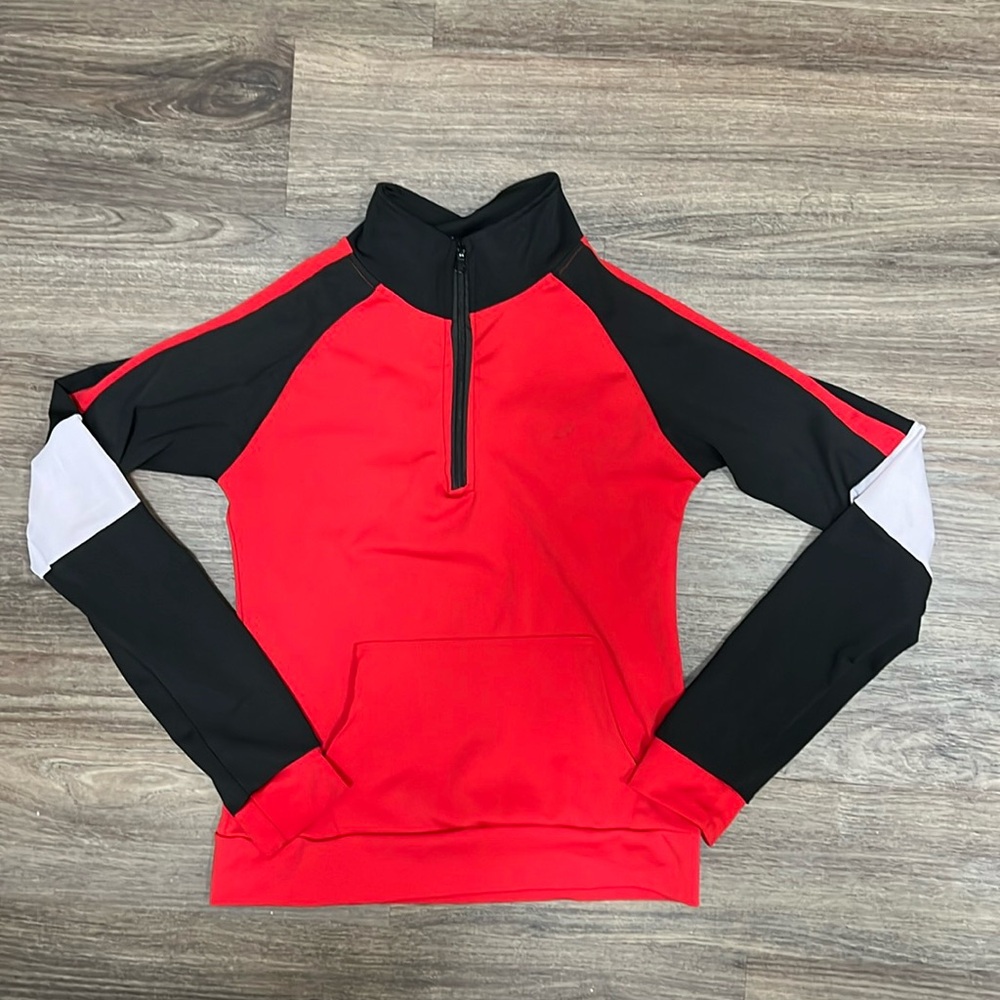 Body Instinct athletic sweater/ medium/ red